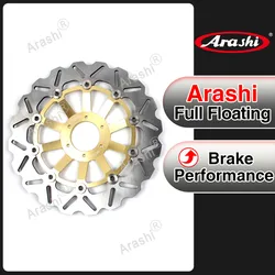 Arashi CNC Drive Floating Brake Disk Front Disc Rotor For HONDA RS250GP RS250R TSR250 /CB400 FOUR/ VTEC400 CB400N VFR400R 296mm