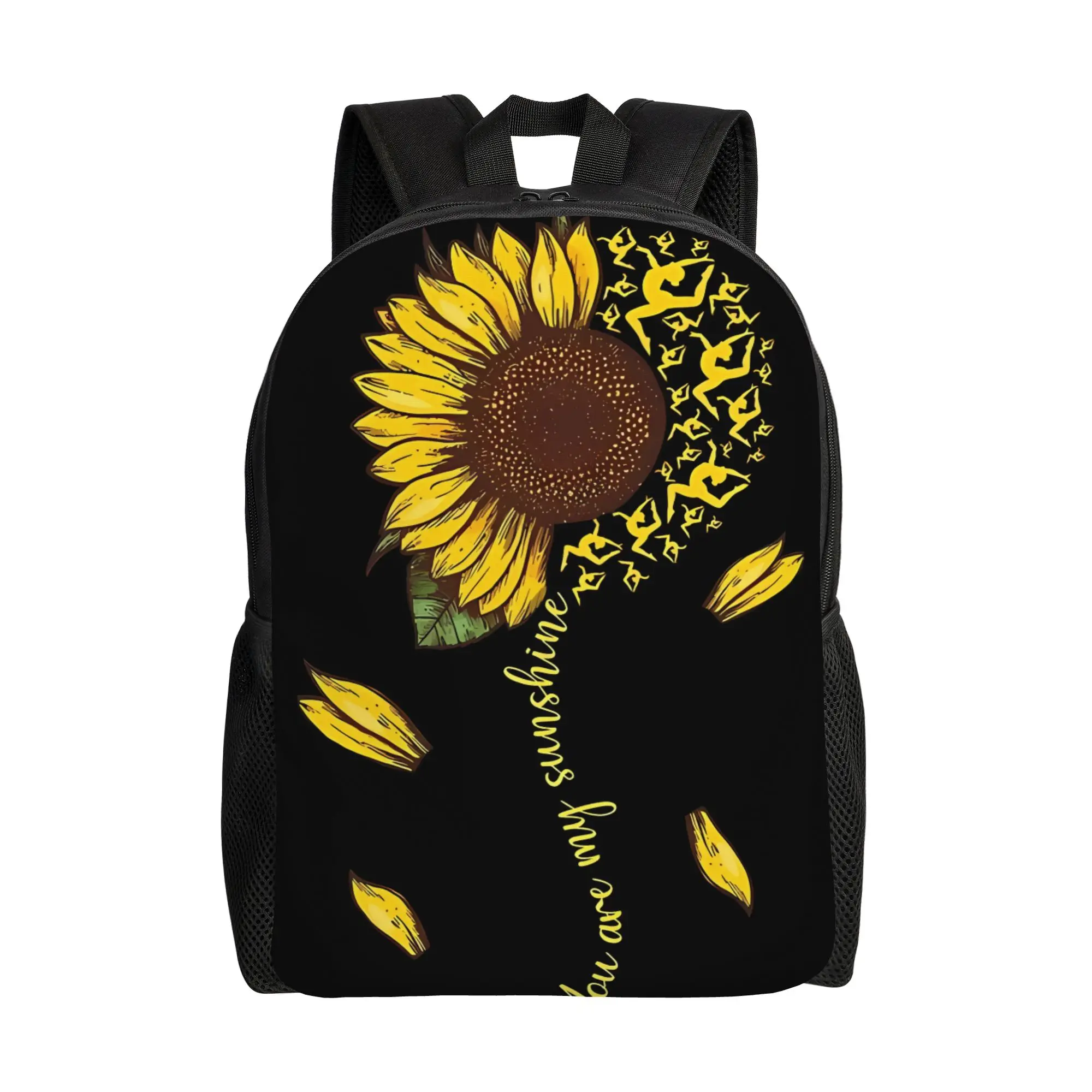 

Gymnastics You Are My Sunshine Backpack Students Sporty Fashionable mochila Large Capacity Laptop Bag Back To School Season