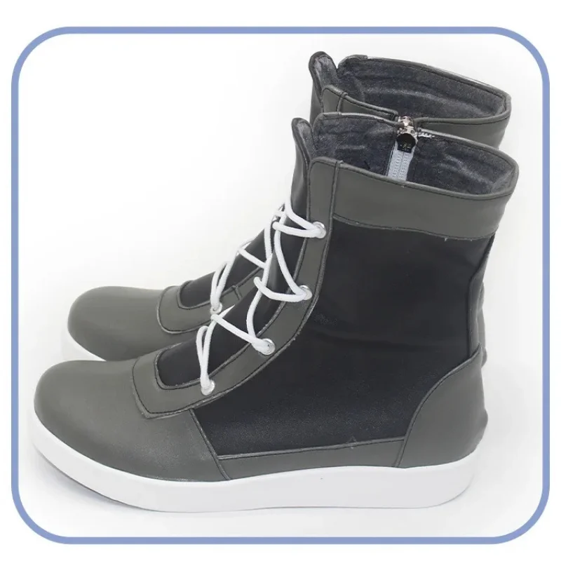 

OP Ichinose Shiki Anime Accessories TOUGEN ANKI Cosplay Props PU Leather Shoes Halloween Carnival Boot Cus 96,;[69