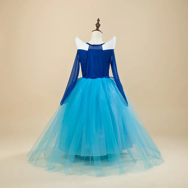 Kids Dresses for Girls Princess Anna Elsa Halloween Cosplay Costume Birthday Party Clothing  Christmas Carnival Disfraz Robe