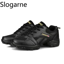 Men New Dance Sneakers High Quality Fitness Shoes Man Soft Sole Outdoor Travel Gym Yoga Sports Shoes Man Modern Jazz Dance Shoes