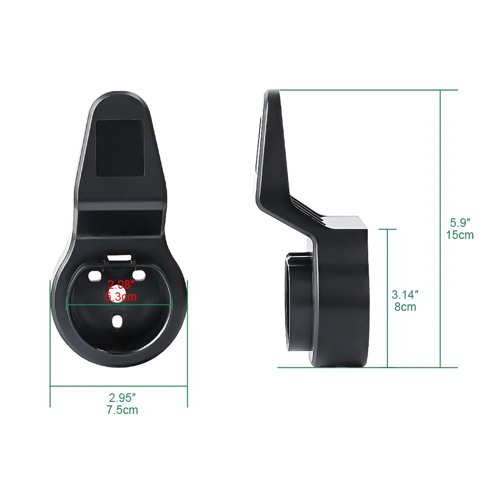 IPENGEN GBT EV Carregador Cabo Suporte EV Carregador Wallbox com Suporte de Gancho para GBT Padrão EV Carregador Acessórios para Veículos Elétricos