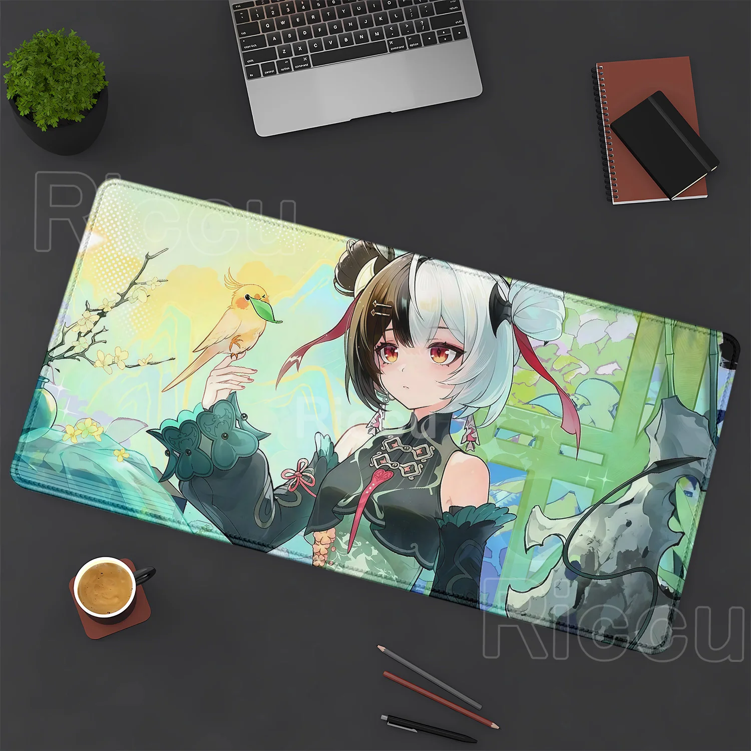 Lacrimosa Neverness to Everness NTE Kawaii Anime Girl Mouse Pad Non-Slip Rubber Office Mousepad Gaming HD printing XXL Desk Mat