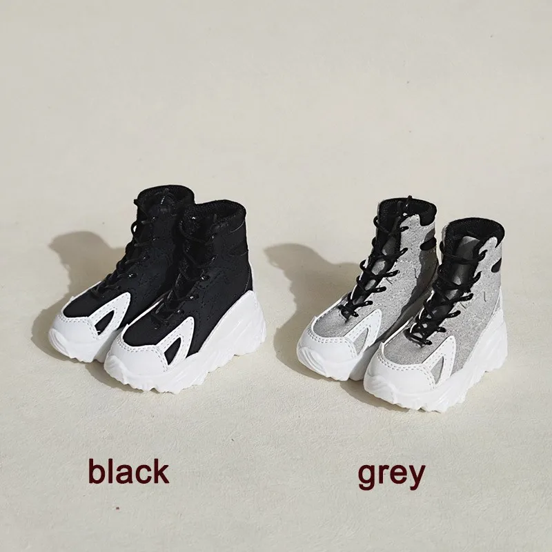 

BJD Doll Shoes For 1/4 1/3 Doll Casual Sports Shoes MSD MDD Black Grey Shoes Doll Accessories DIY Gift