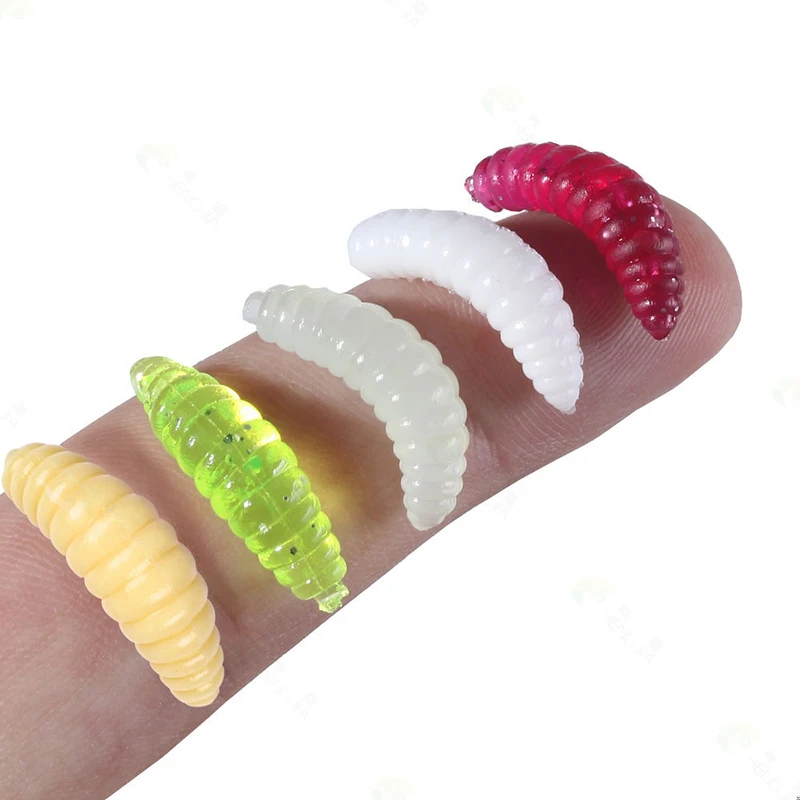 פיתיון סיליקון 50 יח'\חבילה פיתיון מגונג גראב דיג רך פיתיון 2 ס