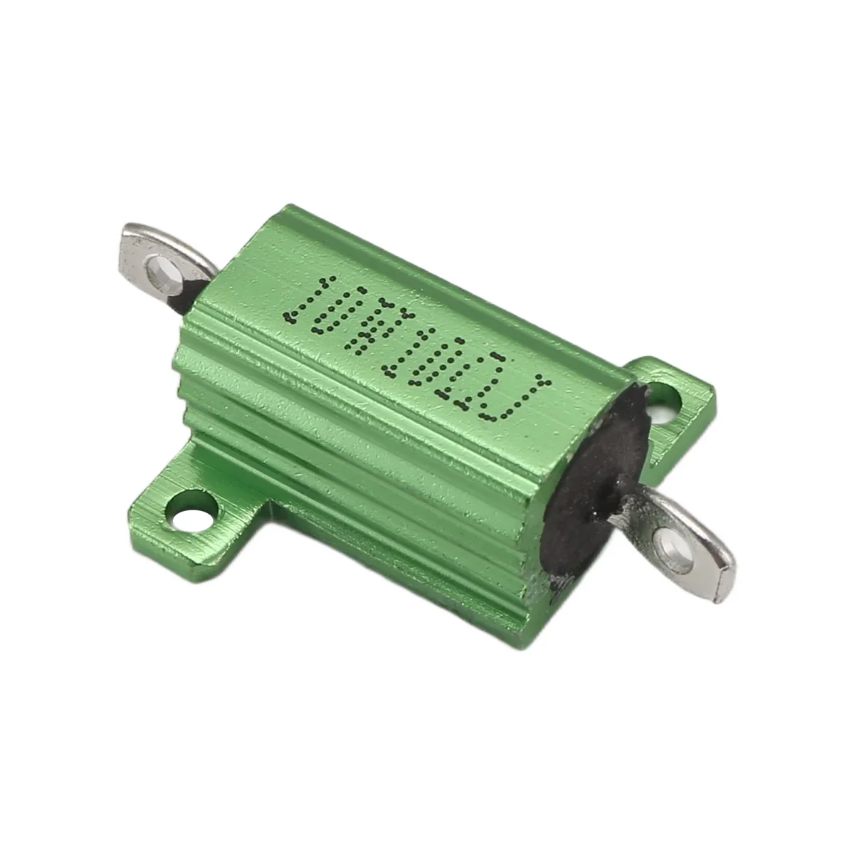 Green Aluminum Chassis Mounted Wirewound Resistors 10W 10 Ohm 5%-DT82