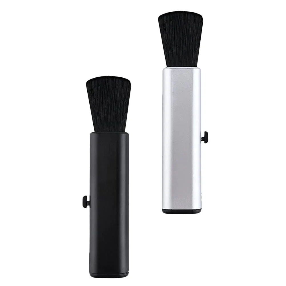 

2 Pcs Musical Instrument Retractable Cleaning Brush Grinder Car Duster Abs Guitar