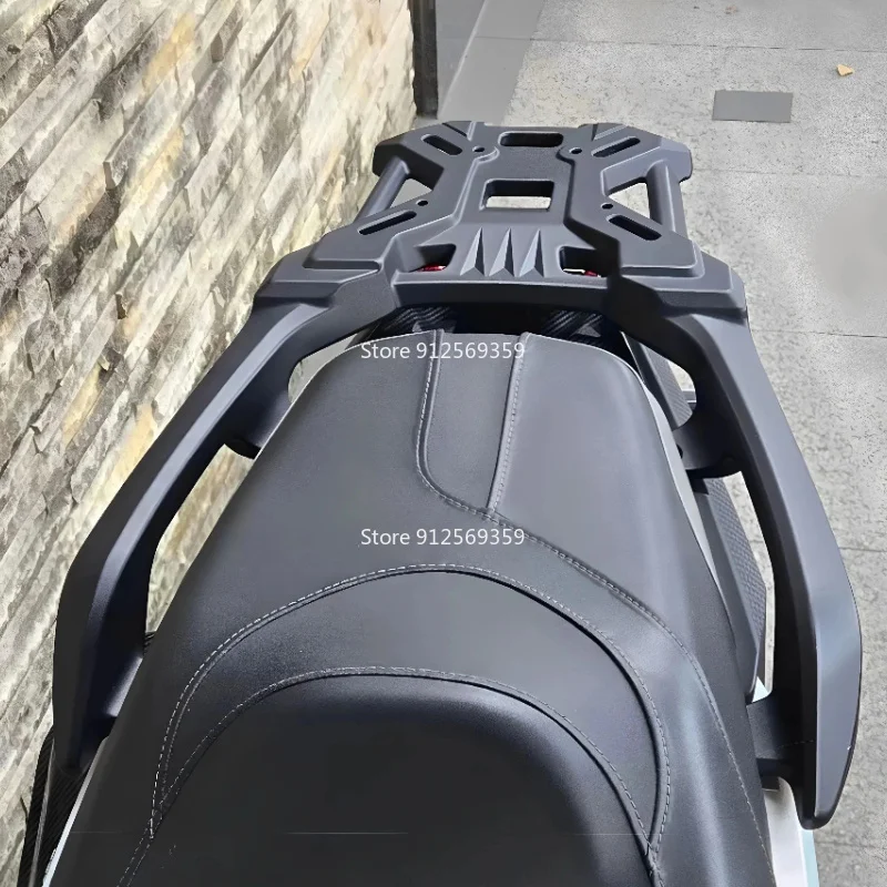 High Quality and Durable Aluminum Alloy Rear Luggage Rack Storage Shelf for SYM Adxtg 400 Motorcycles
