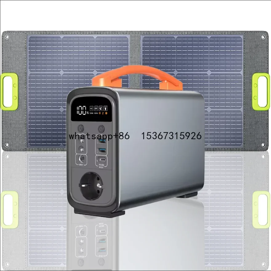 Wholesale Price Compact 200W Power Station Solor Powered Generator Outdoor Lithium Energy Storage Portable Power Generator