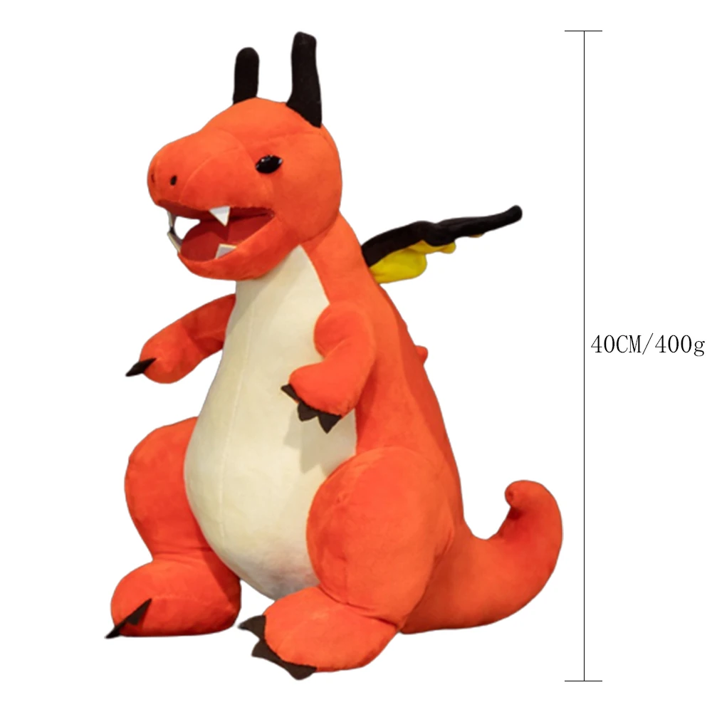 ตุ๊กตาไดโนเสาร์อนิเมะ ตุ๊กตาผ้าเนื้อนุ่ม ของเล่นกอดเพื่อน หมอนหนุนนอนสำหรับเด็ก