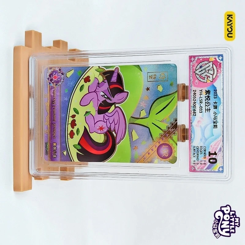 

Kayou Genuine My Little Pony Spike & Twilight Sparkle 10, редкая гравированная коллекционная карта аниме CCG, идеальный подарок для коллекционера