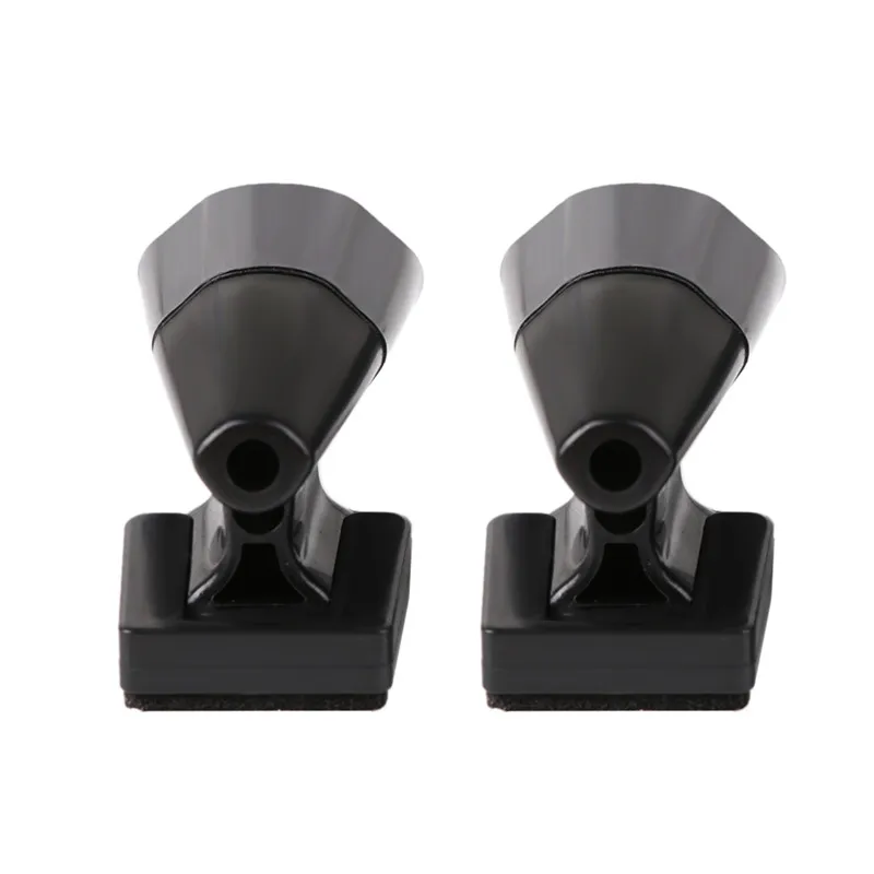 Ultrasonic Animal Repeller para carro e motocicleta, Saving Wind Whistle, Deer Warning, prata e preto, 2PCs