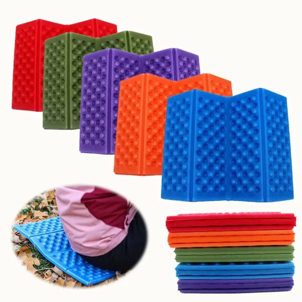 High Thermal Insulation Cushion Camping Lightweight Cushion Waterproof Portable Folding Seat Cushion for Outdoor for Hiking