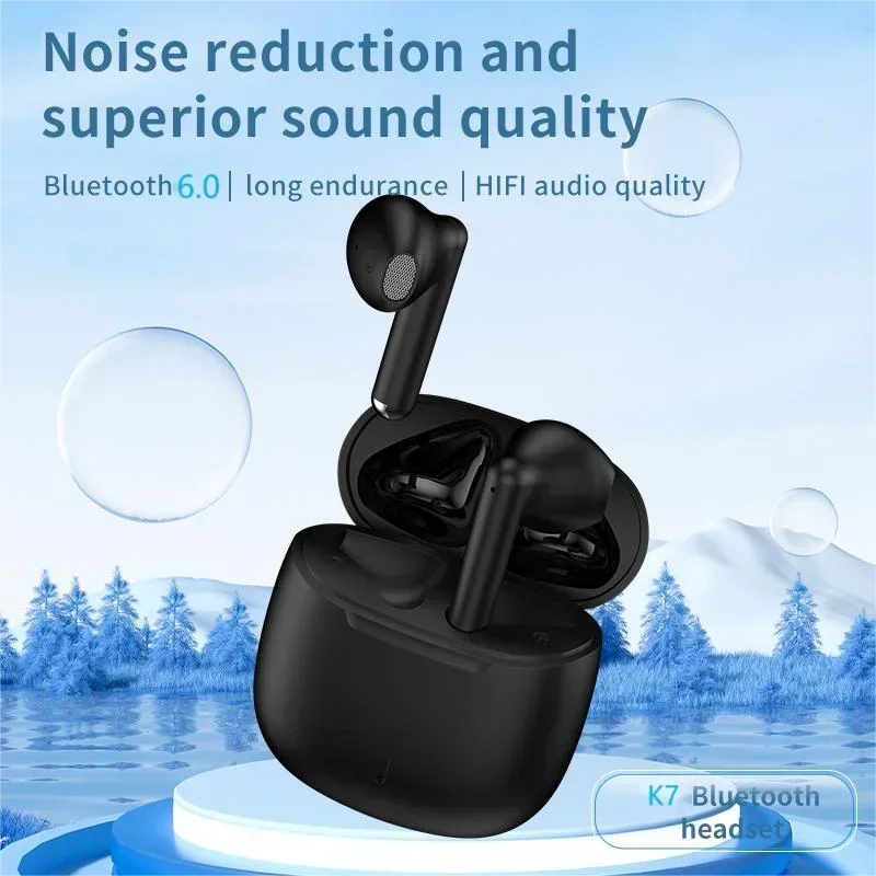 

Qino K7 Sleep Headphones Immersive Sound Wireless Wireless Bluetooth Earphones Famous Brands in Ear Technological Gadgets