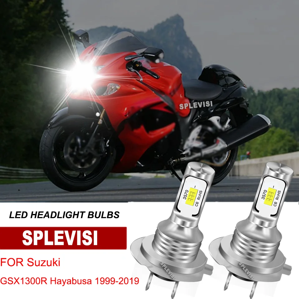 

Plug And Play H7 headlight Light Bulb For Suzuki GSX1300R Hayabusa 1999-2019 GSXR600 2004-2007 2011-2018 GSXR1000 2003-2008