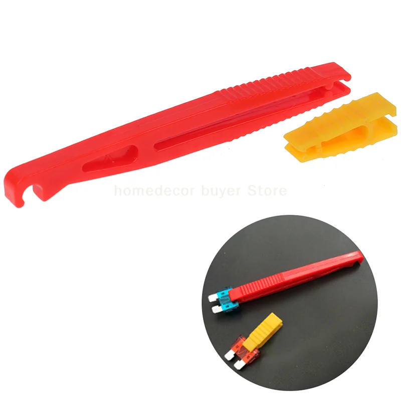 2pcs/set Car Automobile Fuse Clips Tools Mini Fuse Puller Extractor Removal Tool