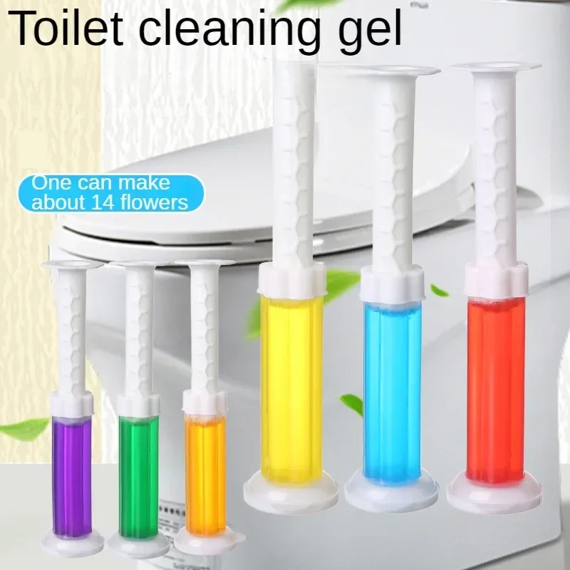 Toilet Detergent Needle Gel Floral Scent Odour Removal Flower Deodorant Air Freshener Toilet Fragrance Cleaner Bathroom Supplies