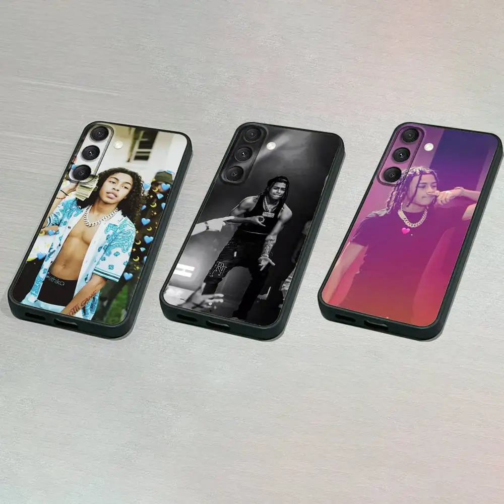

Чехол для телефона Rapper DD O-OsamaS для Samsung S25, S24, S23, S22, S21, S20, S10, Ultra, Plus, Lite,FE, мягкий силиконовый черный чехол
