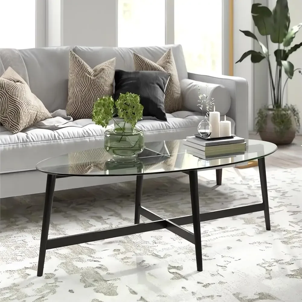 Pernas de mesa de 18 polegadas, pernas de móveis resistentes para mesas modernas de escritório, suportes de TV, mesa final, base de mesa DIY para mesa