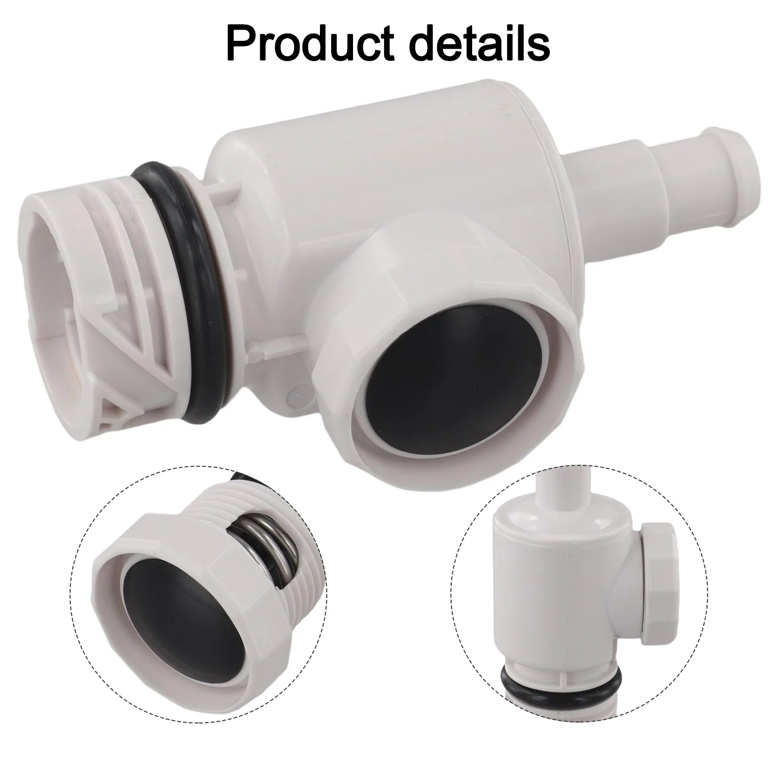 Pool Maintenance Tool Quick Disconnect Valve Reduces Risk Of Damage Seamless Compatibility With Pool Cleaners As Picture