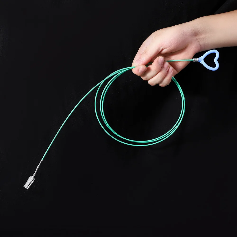 3m/5m Car Drain Dredge Cleaning Brush Auto Sunroof Drain Hole Clog Brush Long Hoses Cleaning Tool Drain Pipe Cleaner
