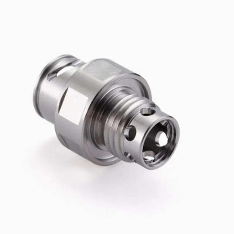 

Customized Stainless Steel Products Cnc Machining and Manufacturing Stainless Steel Multi-structure Threaded Connector