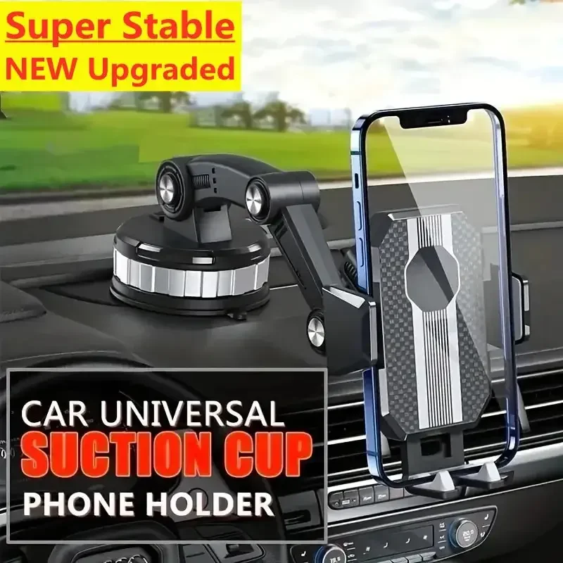 Soporte de teléfono móvil con ventosa para coche, soporte de montaje para iPhone, Xiaomi, Huawei, Samsung