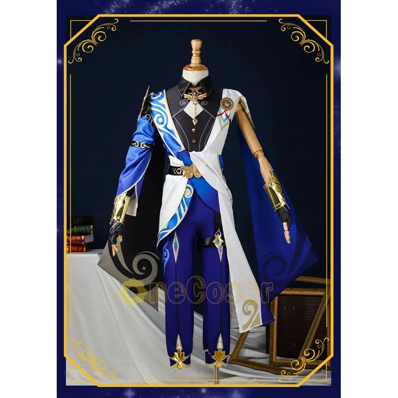 لعبة هونكاي ستار السكك الحديدية تأثيري زي ، dr. نسبة فيريتاس ، شعر مستعار ، حلقات ، أغطية الرأس ، الزي الرسمي ، النقابة ، حفلة الهالوين