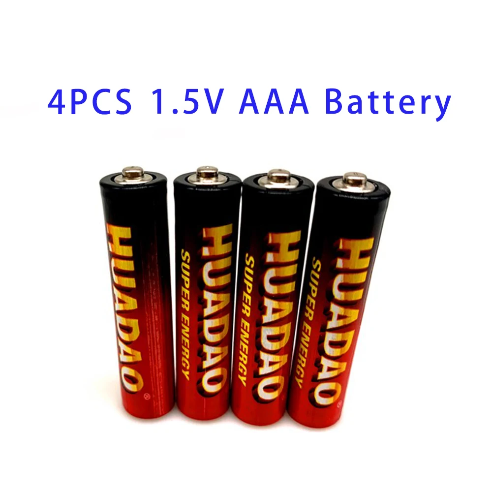 Batterie usa e getta 1.5v AAA batterie al carbonio sicuro forte antideflagrante 1 5v Volt senza mercurio sveglia Mouse Bateria accessorio