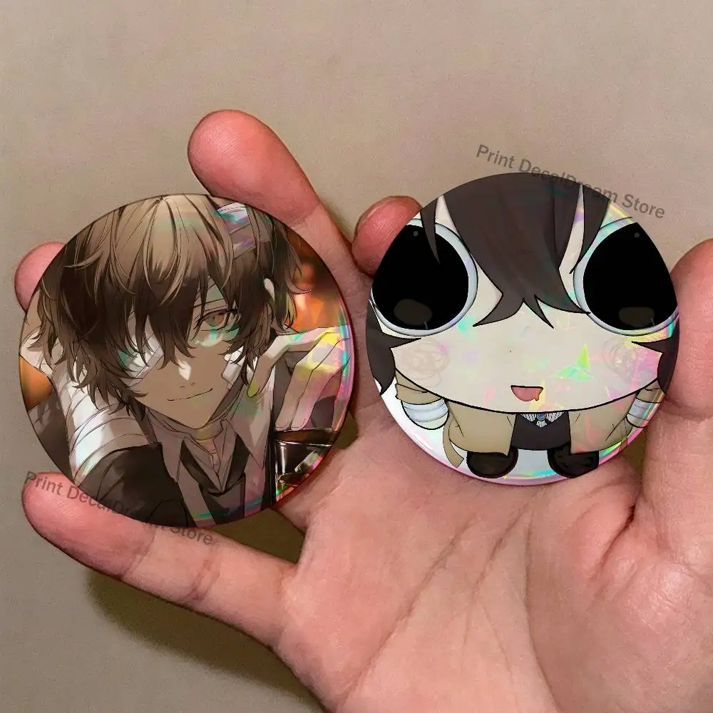 Anime O-Osamu D-Dazai 22mm,32mm,42mm,58mm,75mm Round Badge Brooch for Various Clothing Backpacks Jewelry Accessories Gift