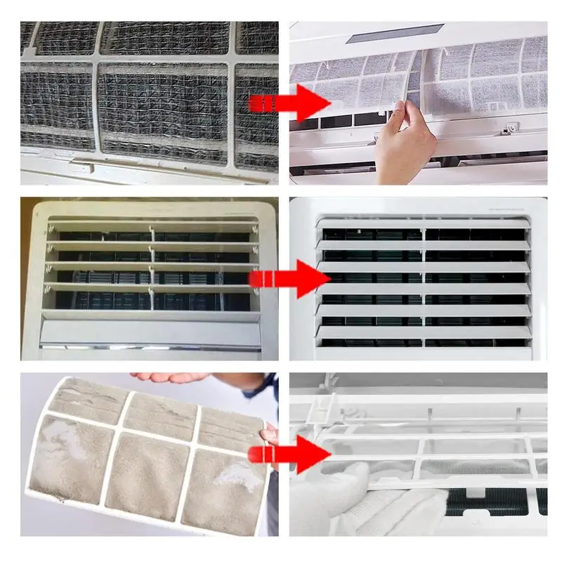 60ml Air Conditioner Cleaner Spray Multifunctional Heavy Duty Detergent Car AC Foam Cleaner Coil Cleaner For House And Car