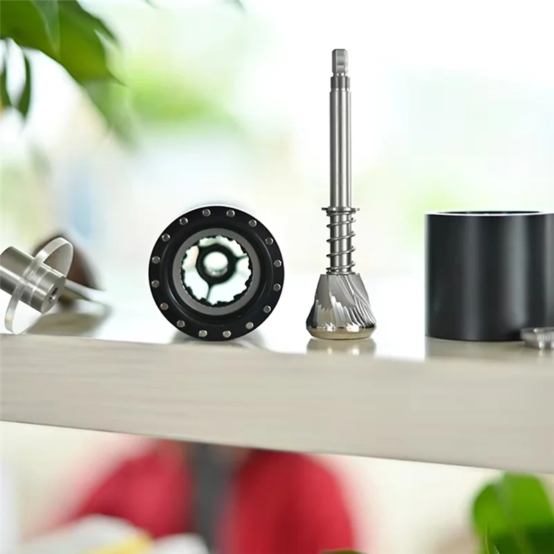

A93E-Manual Coffee Grinder With Adjustable Seven-Star Ghost Tooth Burr Compact Household Coffee Mill External Adjustment
