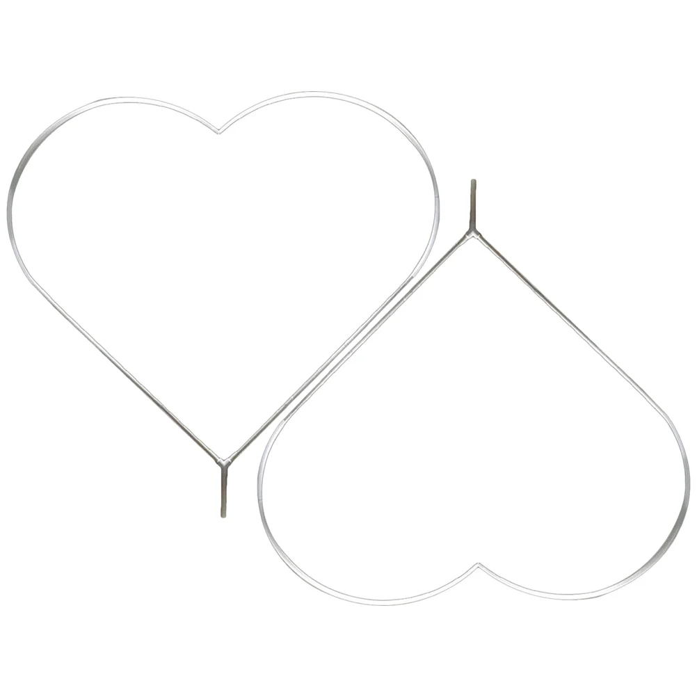 

1Set Heart Shaped Balloon Stand Transparent PVC Frame DIY Party Arch Display for Wedding Birthday Decoration Backdrop