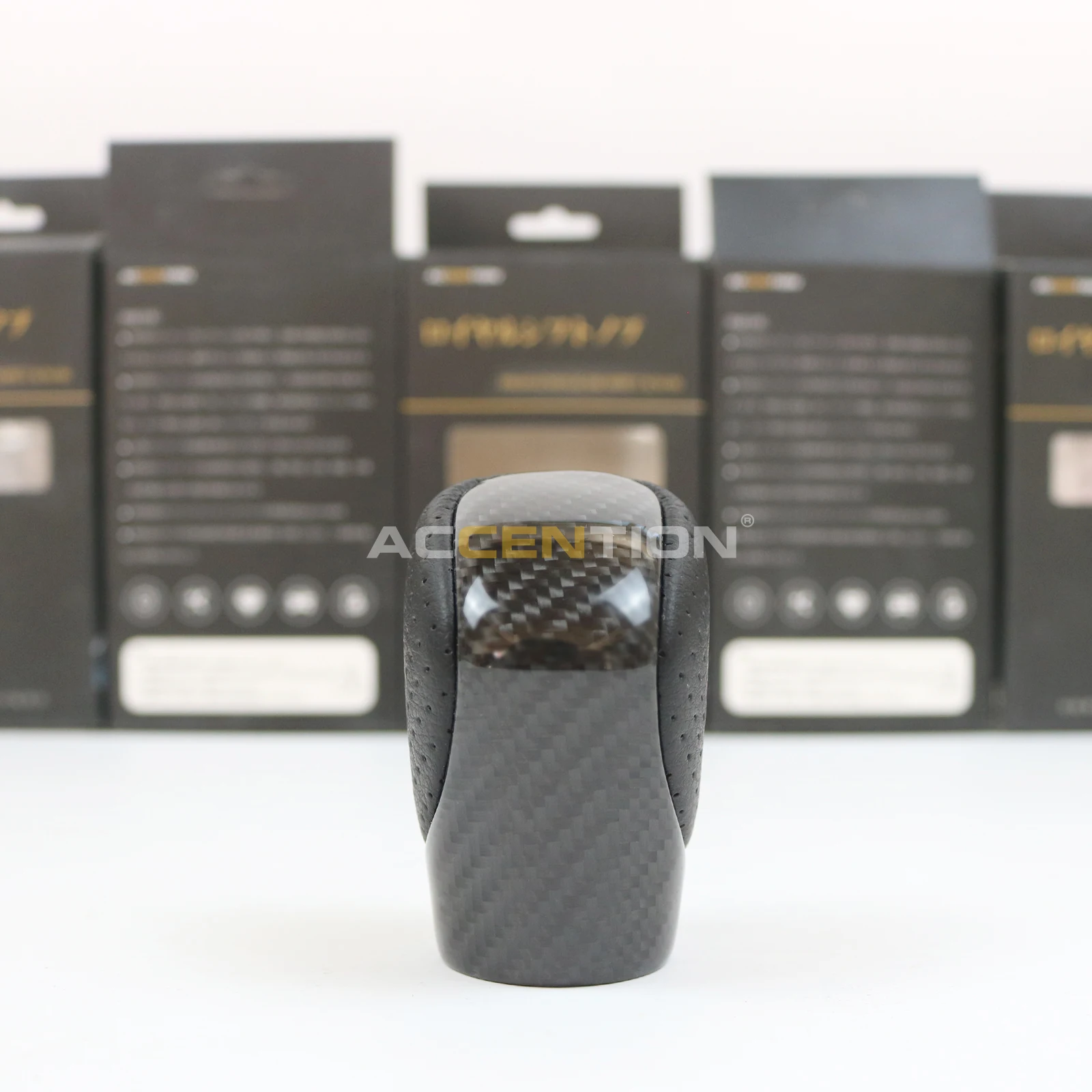 

Leather Gear Shift Knob Gear Shifter Handle For Toyota Lexus ES GS-450H GX IS-300 NX-300H RC-300 RX-350 2015-2021