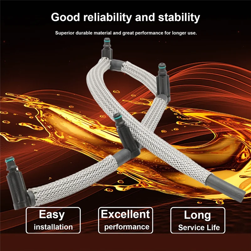 Mangueira de transbordamento do injetor de combustível, retorno de combustível, vazamento fora da linha 1574q5 1441256 3m5q-9k022-dc para 206 207 307 308