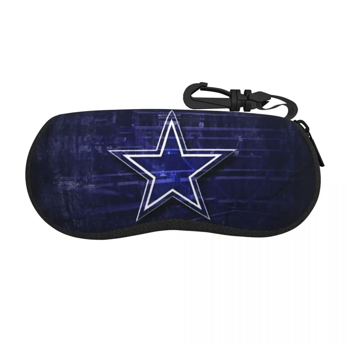 Custom Cowboy Star Sunglasses Soft Case Neoprene Zipper Shell Eyeglass Case Protective Box For Glasses