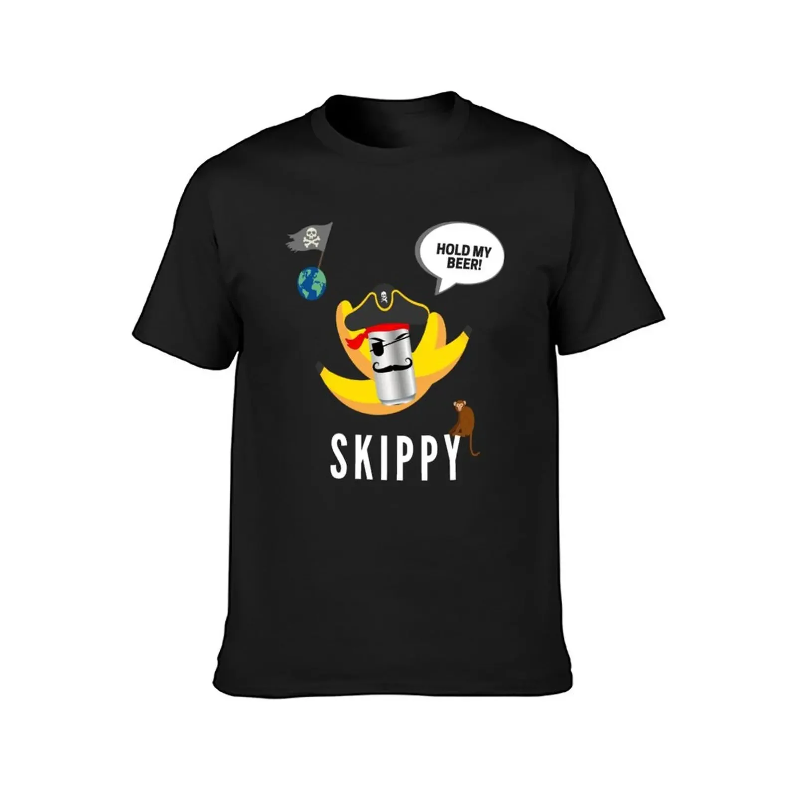 Skippy - Hold My Beer - Expeditionary Force. T-Shirt vintage kawaii clothes mens graphic t-shirts anime