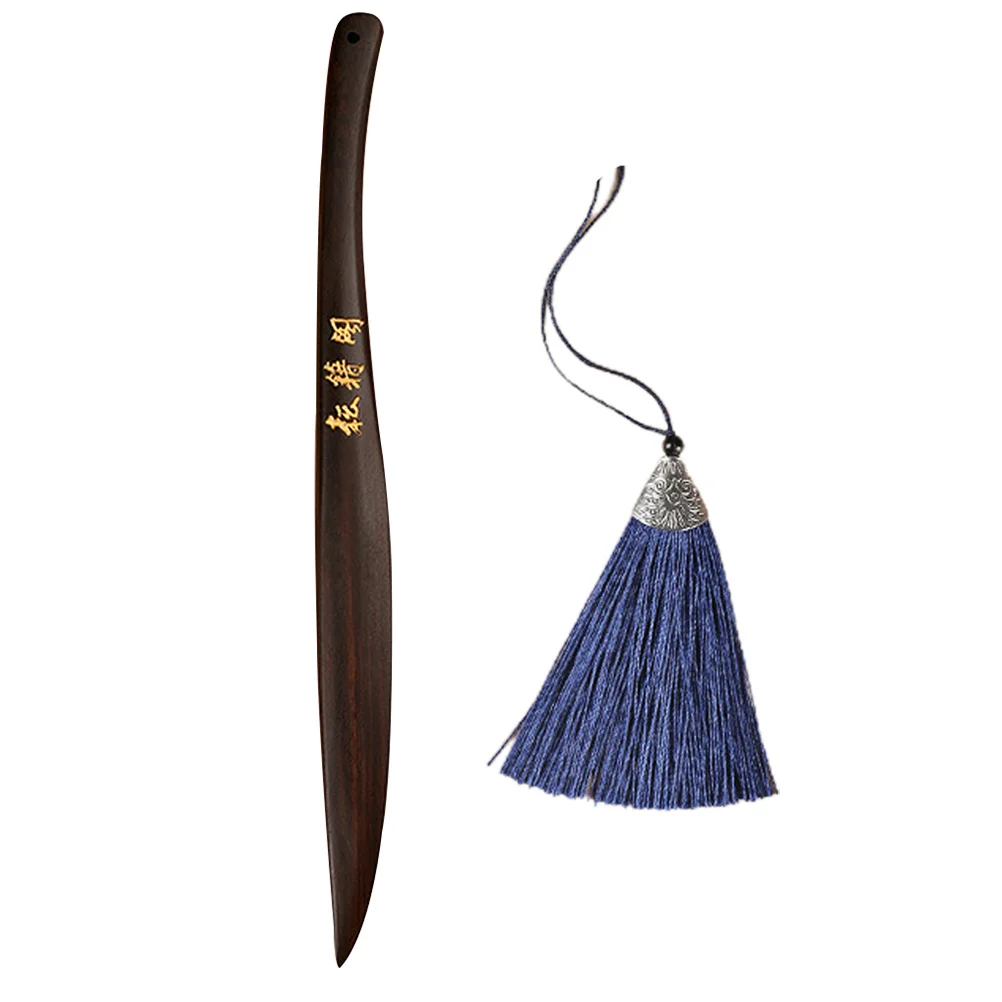 Chinese Art Paper Cutter Wooden Envelope Opener for Calligraphy Rice Paper Letters Office Home Use Sharp Edge Safe Handle