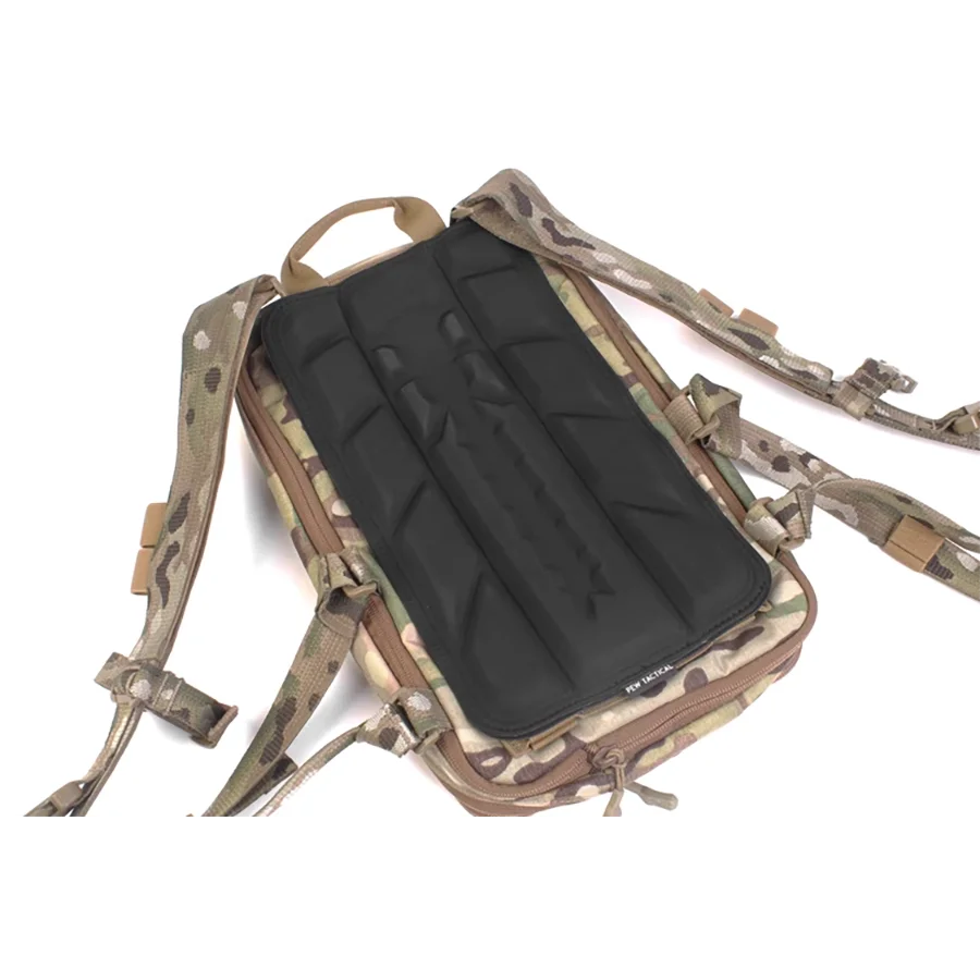 Mochila táctica outdoor con panel transpirable y acolchado de espuma - imagen 4