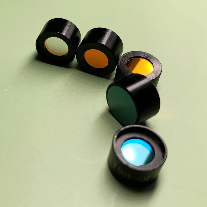 

340nm Bandwidth 30nm Diameter 10mm T 70% OD4 Optical Band Pass UV Fluorescence Filters for Imaging Barcode System