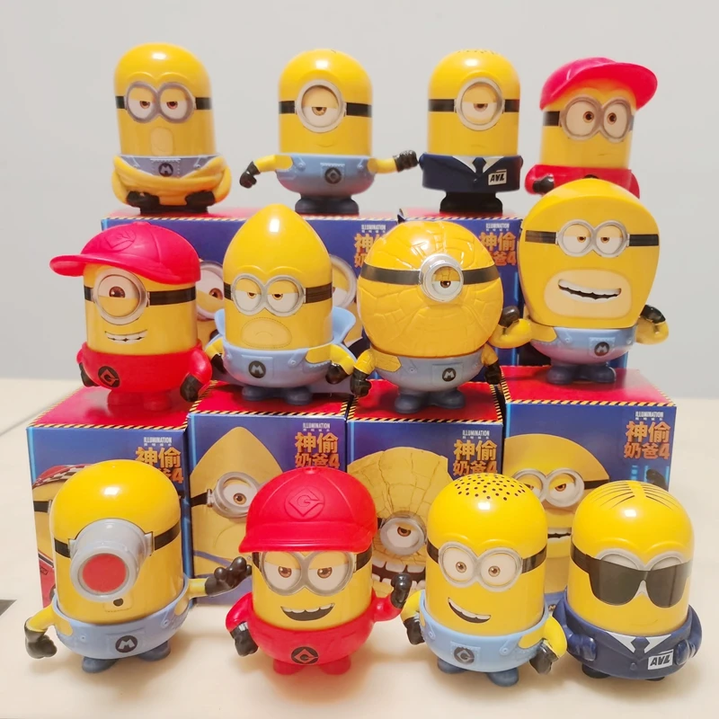 Minionses Big Eyes Figurine Despicablmese Jerryse Markse Kevines Action Figures Anime Toys Mdoel Funnyse Toys for Children