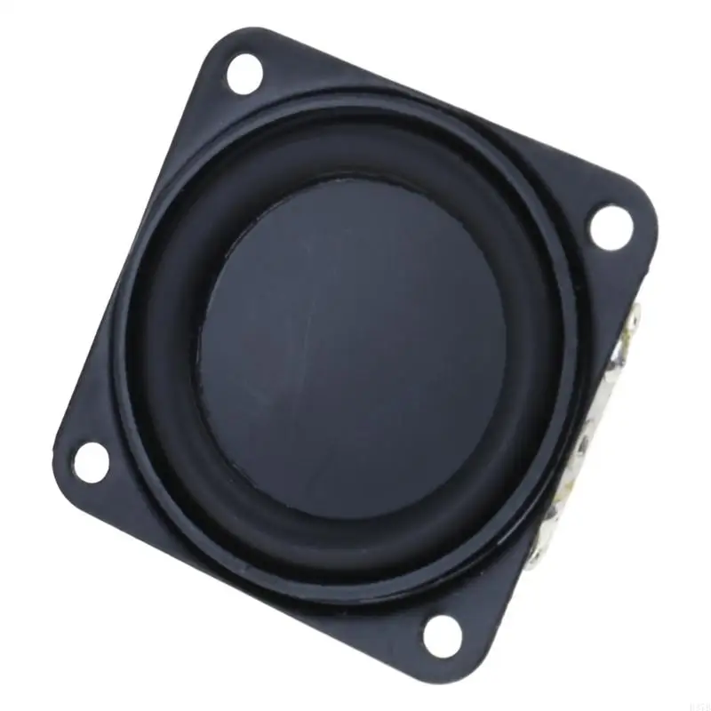 H37B 2Pcs Speakers 5W 4Ohm 40mm Square Replacement Loudspeaker