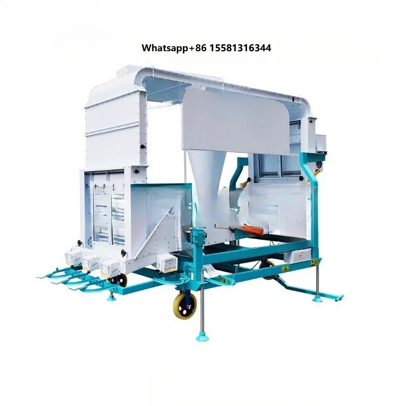 Multi-functional Grain Seed Cleaner and Grader Machine Cleaning & Size Sorting for Various Seeds High Purity Output