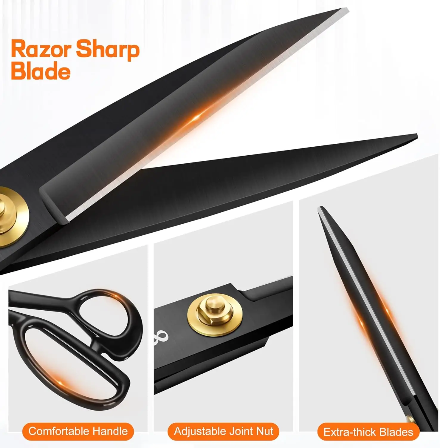 طقم خياطة احترافي مكون من 24 قطعة مع مقص عالي التحمل، محمول للسفر والمنزل للمبتدئين #4