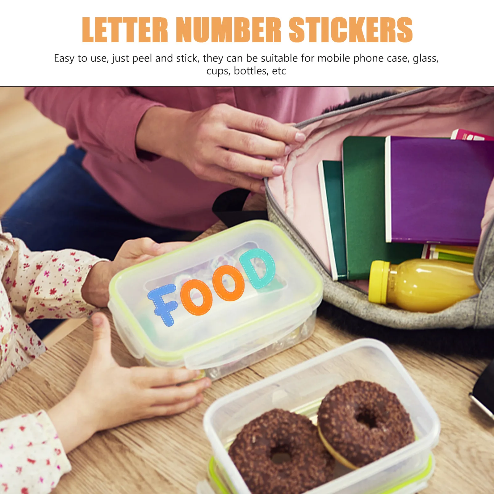 

Набор из 5 наклеек: буквы и цифры, самоклеящиеся, декоративные, для скрапбукинга, поделок, журналов