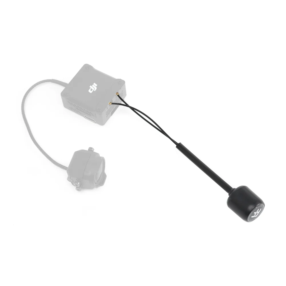 FlyFishRC Dual-Band 5.8Ghz/2.4Ghz ipex/UFL 40mm/95mm/145mm LHCP Long-distance Antenna Compatible DJI O3 Air Unit