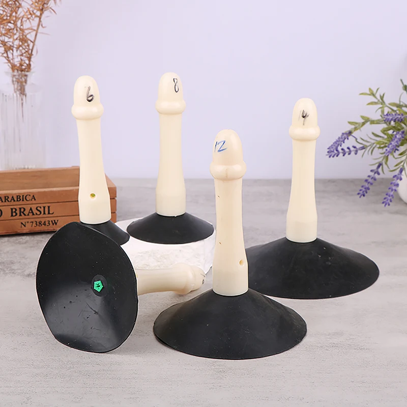 Pottery Tool Rubber Sucker To Absorb The Blank Dipping Glaze Coloring Tool DIY Ceramic Plate Bowl Pottery Art Dipping Glaze Tool