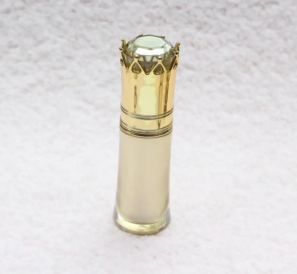 15ML crown shape acrylic pump bottle serum/lotion/emulsion/foundation/gel moisture toner essence skin care cosmetic packing