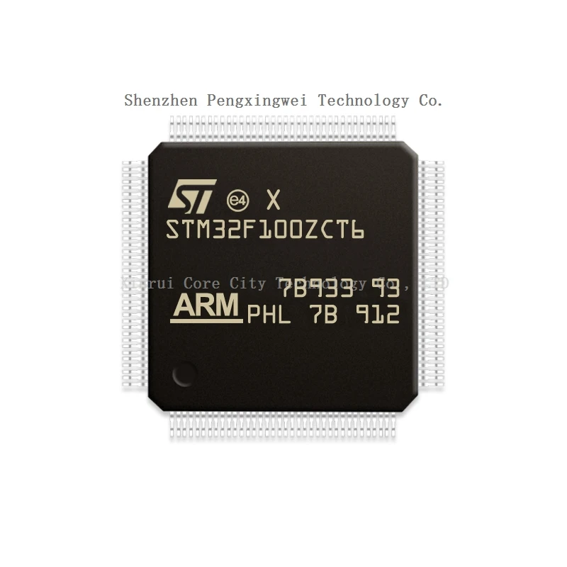 STM32F100ZCT6B STM STM32 STM32F STM32F100 ZCT6 STM32F100ZCT6BTR 100% ใหม่ไมโครคอนโทรลเลอร์ที่ LQFP-144 (MCU/MPU/SoC) ซีพียู