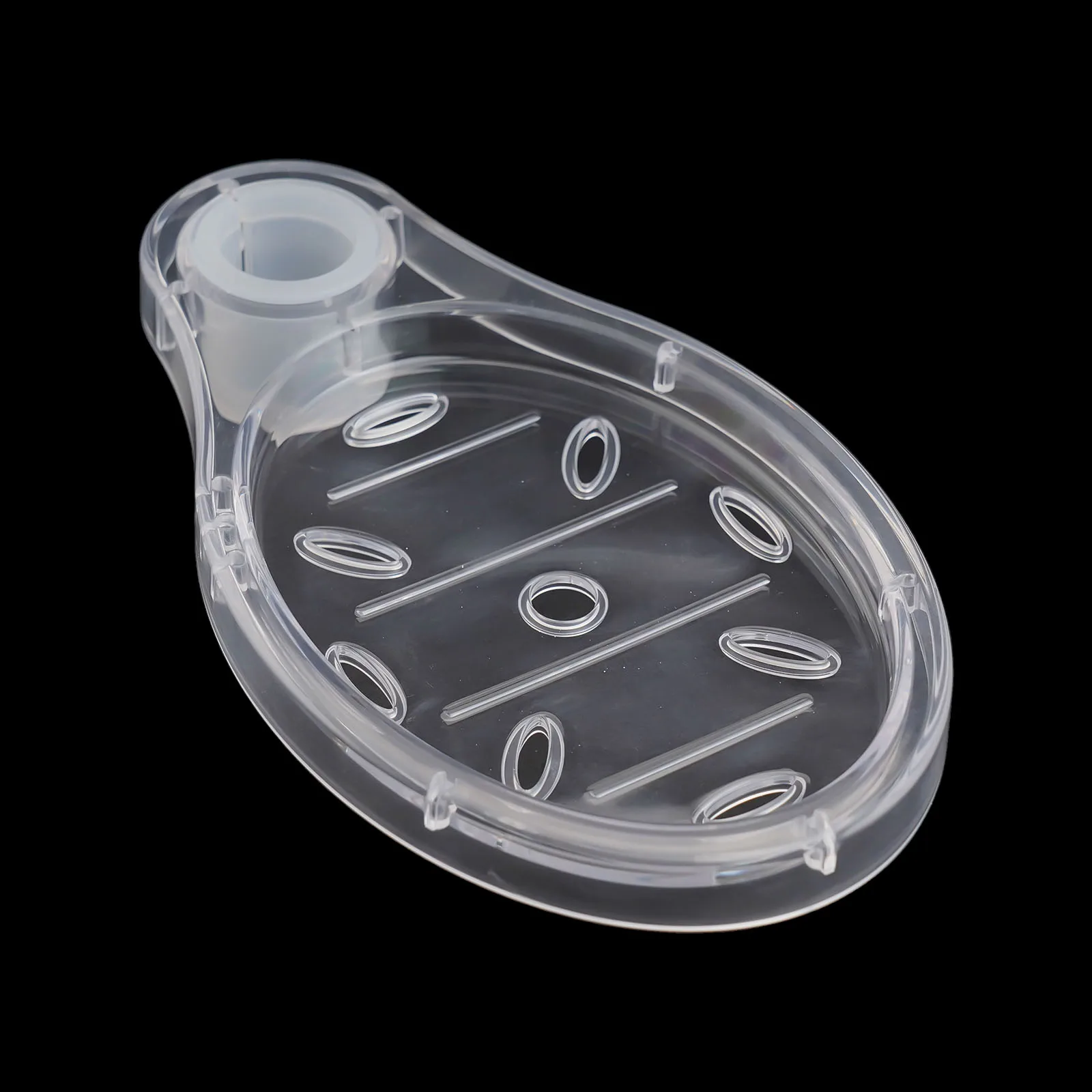 

Plastic Soap Tray For Riser Slide Rail 1Pc Holder Storage Shower Plate 22mm Wipe 1x Transparent Clear Practical